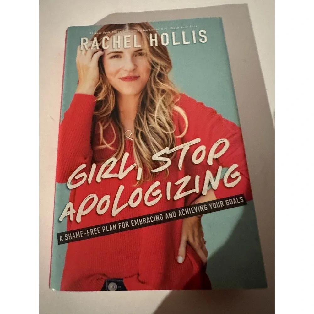 Girl Stop Apologizing by Rachel Hollis EC W/Dust Jacket‎ Hardcover Book